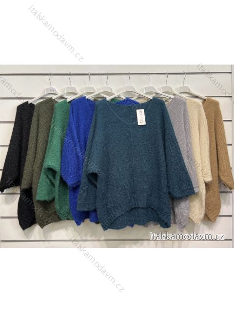 Svetr dlouhý rukáv dámská (S/M ONE SIZE) ITALSKÁ MÓDA IMPSH227105