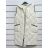 Vesta s kapucí bez rukávu dámská (S/M ONE SIZE) ITALSKÁ MÓDA IMPSH225671