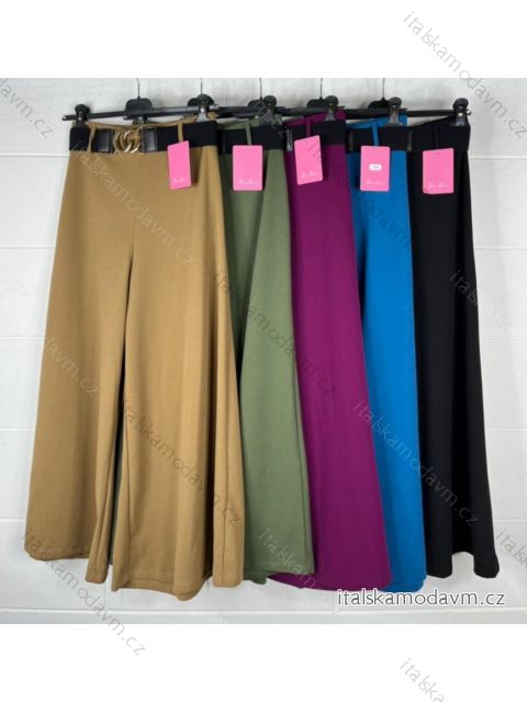 Nohavice s opaskom dlhé dámske (S/M ONE SIZE) TALIANSKA MÓDA IMPBB2210161v