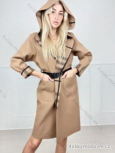 Cardigan/kabát s opaskom dlhý rukáv dámske (S/M ONE SIZE) TALIANSKA MÓDA IMPBB2215128x