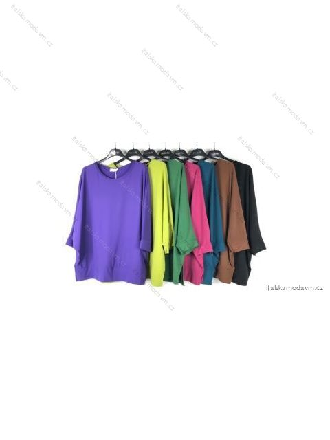 Tunika dlhý rukáv dámske (S/M ONE SIZE) TALIANSKA MÓDA IMPBB22R11443