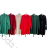 Šaty mikinové s kapucňou s opaskom dlhý rukáv dámske (S/M/L ONE SIZE) TALIANSKA MÓDA IMD22824