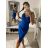 Šaty elegantné mini na ramienka dámske (S/M ONE SIZE) TALIANSKA MÓDA IM322105 korálová