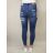 Rifle jeans dlouhé dámské (XS-XL) RE-DRESS RED222596-5/DR XL modrá