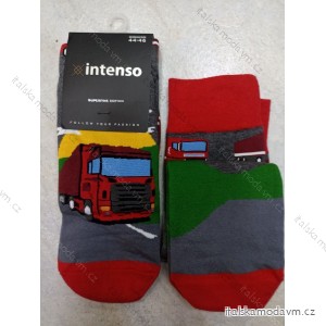 Ponožky veselé kamión pánske (41-43, 44-46) POLSKÁ MÓDA DPP22KAMION