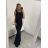 Šaty elegantní společenské dlouhé na ramínka dámské (S/M ONE SIZE) ITALSKá MóDA IMM22LS9714 červená S/M