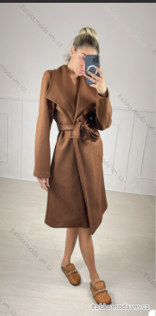 Kabát dlhý rukáv dámska (S/M ONE SIZE) TALIANSKA MÓDA IMPBB22V12341