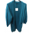 Cardigan pletený dlouhý rukáv dámský nadrozměr (XL/2XL ONE SIZE) ITALSKÁ MÓDA IM422721
