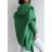 Cardigan pletený dlouhý rukáv dámský (S/M/L/XL ONE SIZE) ITALSKÁ MÓDA IMD22885