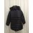 Bunda s kapucňou dámska nadrozmer (4XL-8XL) BESS222251 tmavo modrá 7XL