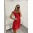 Šaty carmen dámske (S/M ONE SIZE) TALIANSKA MÓDA IM322350 staroružová tmavá S/M