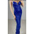 Šaty dlhé letné elegantné na ramienka dámske (S/M ONE SIZE) TALIANSKA MÓDA IMPBB22B22939