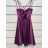 Šaty elegantné na ramienka dámske (S/M ONE SIZE) TALIANSKA MÓDA IMPSH226451
