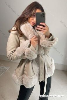 Kabát dlhý rukáv dámský (S/M ONE SIZE) TALIANSKA MÓDA IMPBB22C0092