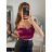 Top na ramínka dámské (S/M ONE SIZE) ITALSKÁ MÓDA IMPBB22C23443