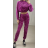 Mikina s kapucí dlouhý rukáv dámská (S/M ONE SIZE) ITALSKÁ MÓDA IMPBB22I639501