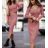 Šaty teplé dlhý rukáv dámske (S/M ONE SIZE) TALIANSKA MóDA IMD22856/DR krémová S/M