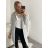 Cardigan pletený dlouhý rukáv dámský (S/M/L ONE SIZE) ITALSKÁ MÓDA IM4221044