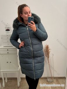 Kabát zimný dámsky nadrozmer (3XL-7XL) LIBLAND LIB22LD-7688B