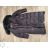 Kabát zimný dámsky nadrozmer (3XL-7XL) LIBLAND LIB22LD-7688B čierna 3XL