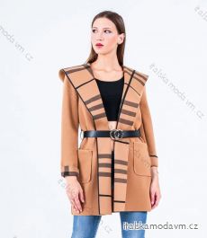 Kabát jesenný dlhý rukáv dámsky (S/M ONE SIZE) TALIANSKA MÓDA IMPLI229519