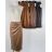 Sukně středně dlouhá dámská (S/M ONE SIZE) ITALSKÁ MÓDA IMPBB22O5876
