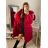 Bunda s kapucí dámská (S-XXL) Nat227096L červená XL