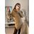 Šaty pletené alá svetr prodloužený dlouhý rukáv dámské (S/M ONE SIZE) ITALSKÁ MÓDA IMM201680