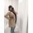 Cardigan/sako dlhý rukáv dámsky nadrozmer (2XL/3XL ONE SIZE) TALIANSKA MÓDA IM422987