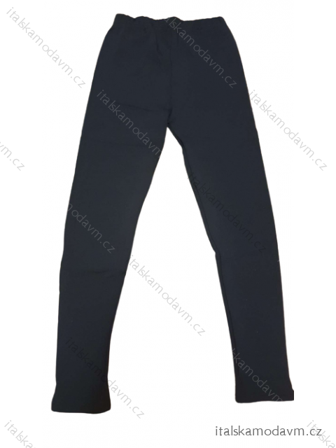 Legíny thermo dlhé dámske  nadrozměrné (M-7XL)  POĽSKÁ MÓDA MIE22T2209/DR Čierna XL/2XL