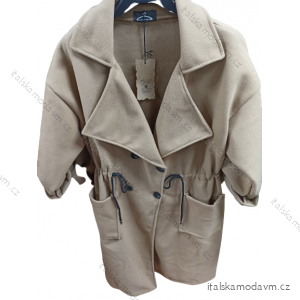 Kabát dlhý rukáv dámsky (S-2XL) TALIANSKA MÓDA IMT22018