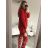Svetr oversize s rolákem dlouhý rukáv dámský nadrozměr (XL/2XL ONE SIZE) ITALSKÁ MÓDA IM4212638