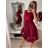 Šaty elegantní společenské dlouhý rukáv dámské (S/M ONE SIZE) ITALSKá MóDA IM322282