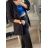 Kalhoty elegantní dlouhé dámské (S-XL) ITALSKÁ MÓDA IMM22MS12085C/DR čierna S