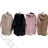 Kabát alpaka s kapucňou dámsky nadromer (XL/2XL ONE SIZE) TALIANSKA MÓDA IMD22918/DR XL/2XL hnedá