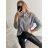 Tunika teplá s rolákem dlouhý rukáv dámský (S/M/L ONE SIZE) ITALSKÁ MÓDA IMM22H1436/DR černá