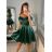 Šaty elegantní  bez rukávu dámské (S/M ONE SIZE) ITALSKÁ MÓDA IMPLS22B22947/DR S/M fuchsiová