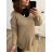 Svetr dlouhý rukáv dámské (XL/2XL/3XL ONE SIZE) ITALSKá MóDA IM4221325