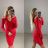 Šaty úpletové dlhý rukáv dámske (S/M ONE SIZE) TALIANSKA MÓDA IMPBB2222073t