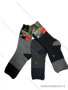Ponožky termo zdravotné bambusové pánske (40-43 44-47) AMZF AMZF22PA-6636