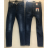 Rifle jeans dámske nadrozmerné (30-42) M.SARA MA121MS5051/DR 39 <p>modrá</p>