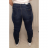 Rifle jeans dámske nadrozmerné (30-42) M.SARA MA121MF8553/DR 37 modrá