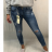 Rifle jeans dámske (26-32) M.SARA IM919DM8826F/DR