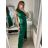 Šaty plesové dlhé elegantné bez rukávov dámske (S/M ONE SIZE) TALIANSKA MÓDA IMPBB22B22876/DR S/M vínová
