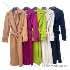 Kabát flaušový dlhý rukáv dámsky (S/M ONE SIZE) TALIANSKA MÓDA IMPLM22555300018
