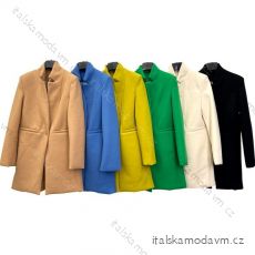 Kabát flaušový dlhý rukáv dámsky (S/M ONE SIZE) TALIANSKA MÓDA IMPLM22405800029