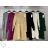 Šaty pletené dlhý rukáv dámske (S/M ONE SIZE) TALIANSKA MÓDA IMWGS223773