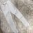 Rifle jeans nohavice 8/7 kratším dámske (XS-XXL / 26-32 / Biel) MOON GIRL MA119GV876B/DR 28 biela