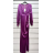 Šaty elegantný dlhý rukáv dámske (S/M ONE SIZE) TALIANSKA MÓDA IMPSH2211776