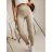 Rifle jeans dlhé dámske (29-38) MSARA MA522MS2550G-9 béžová